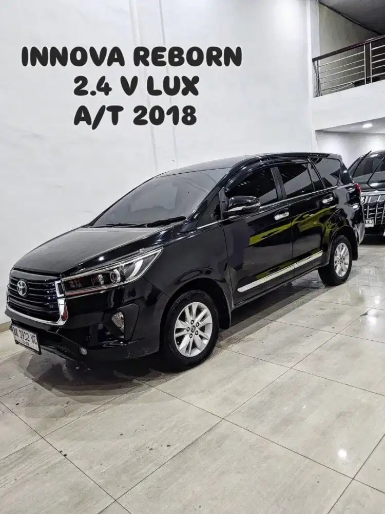 INNOVA V Lux Solar Automatic 2018 / 2019 hitam toyota Reborn