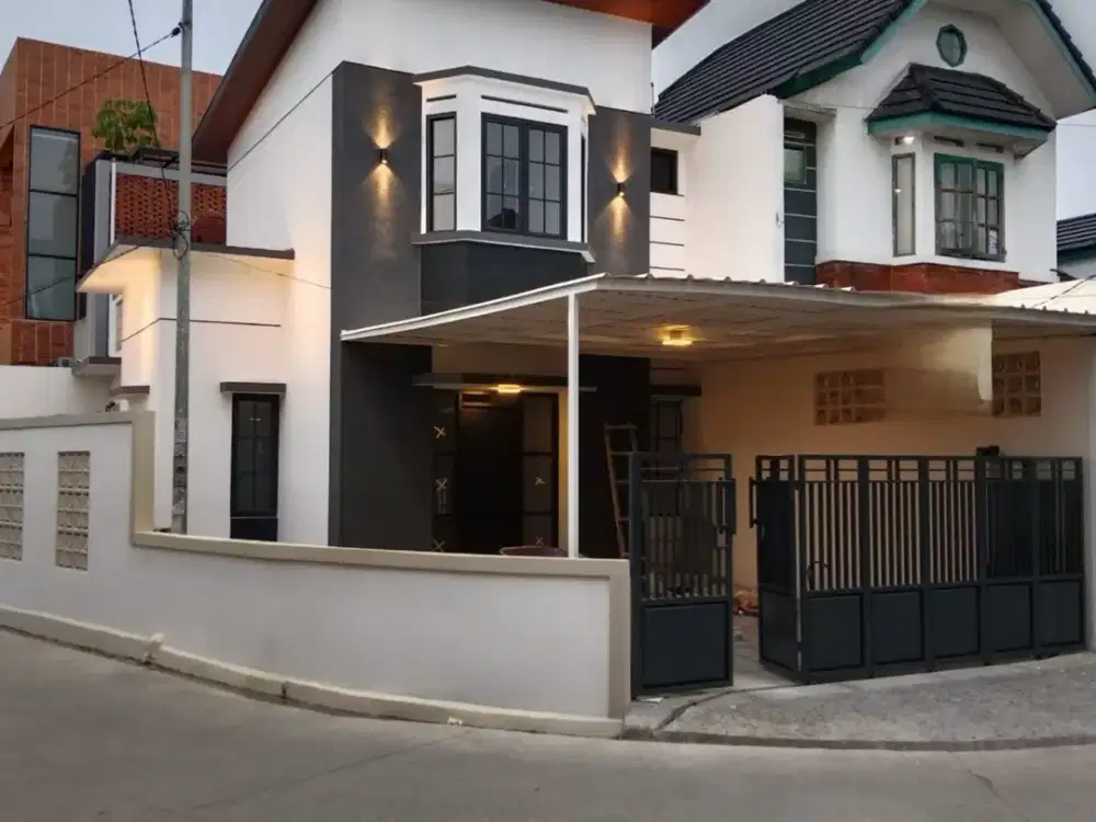 rumah baru minimalis 2 lantai buah batu bandung