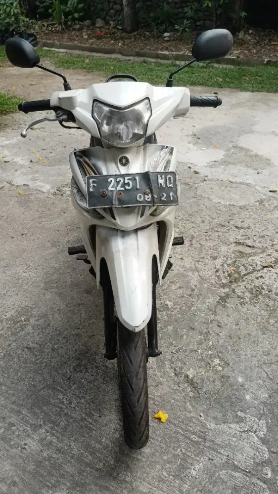 Yamaha Vega ZR 2011 plat f kab pajak of 2018 lengkap