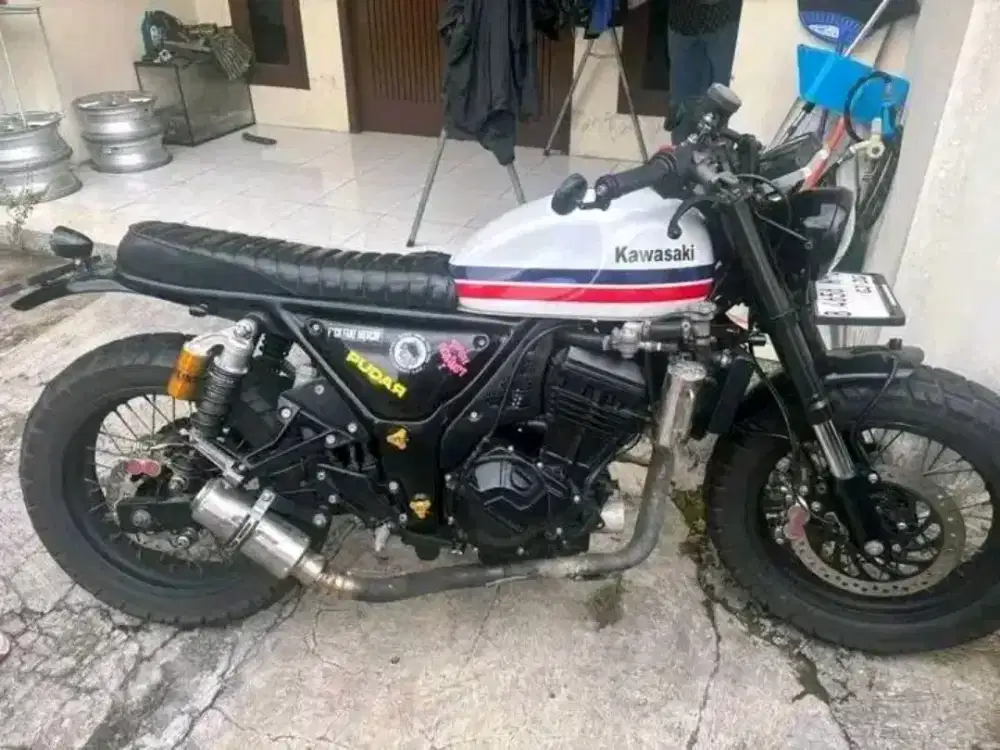 ninja 250FI 2013 costum scrambler