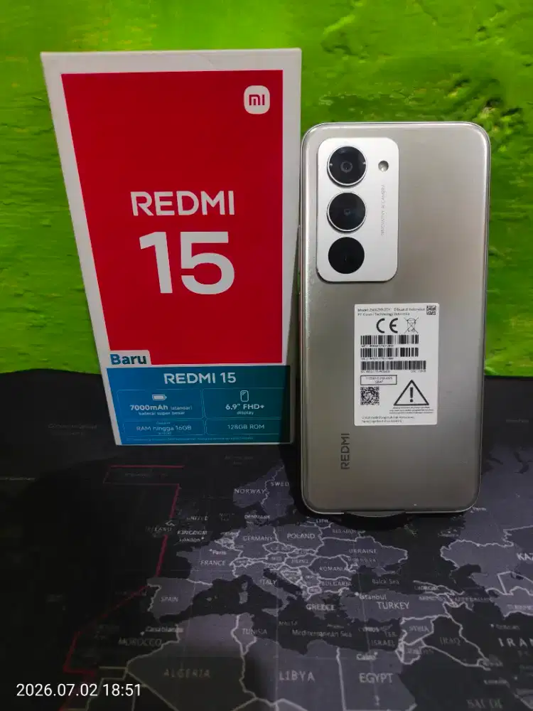 Redmi 15 8/128 no minus like new