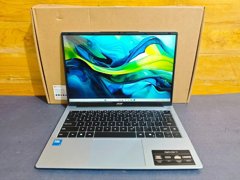 ACER Aspire Lite AL14-32P Core 3 N355 RAM 8GB SSD 512GB Garansi ON