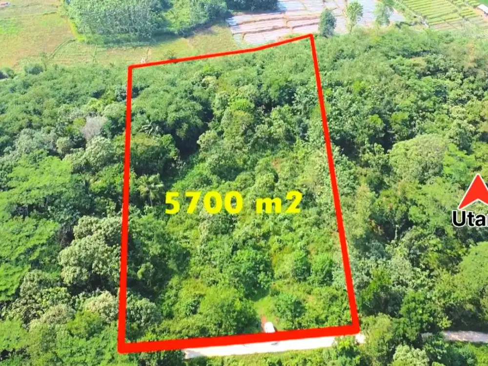 Dijual Murah Tanah Luas 5700 m2 Akses Mobil di Cibatu Purwakarta