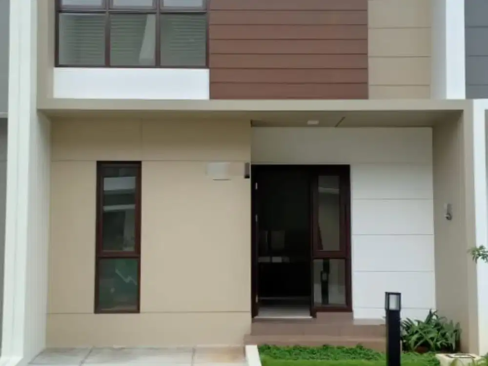 DIJUAL HARGA B.U RUMAH FURNISHED DI CLUSTER OLIVE SUMMARECON BEKASI