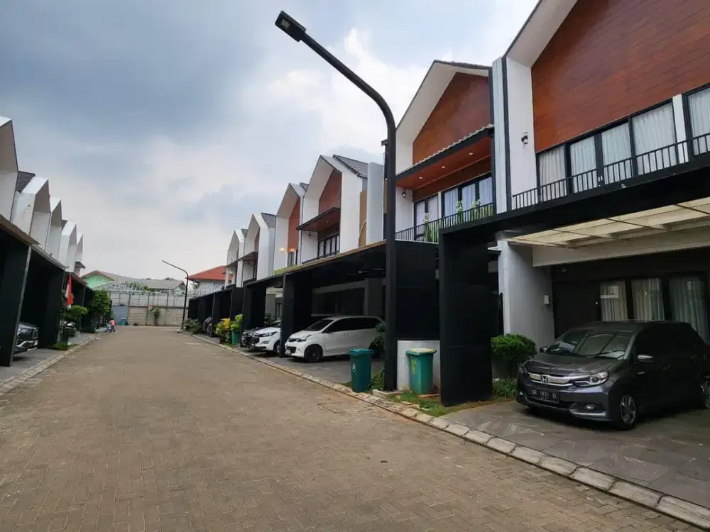 DIJUAL RUMAH APIK MODERN MINIMALIS DI CLUSTER AMETHYST MUSTIKA JAYA BEKASI