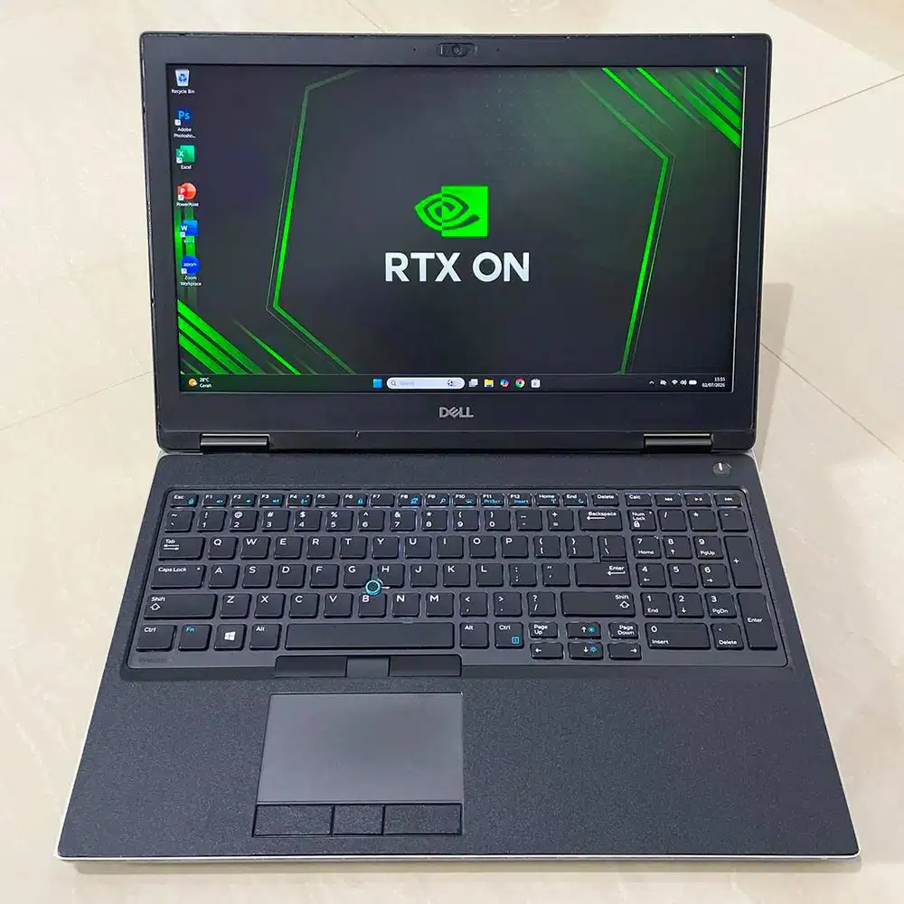 Laptop RTX 3000 6GB Quadro Core i7-9750H Dell Precision 7540 MURMER !!