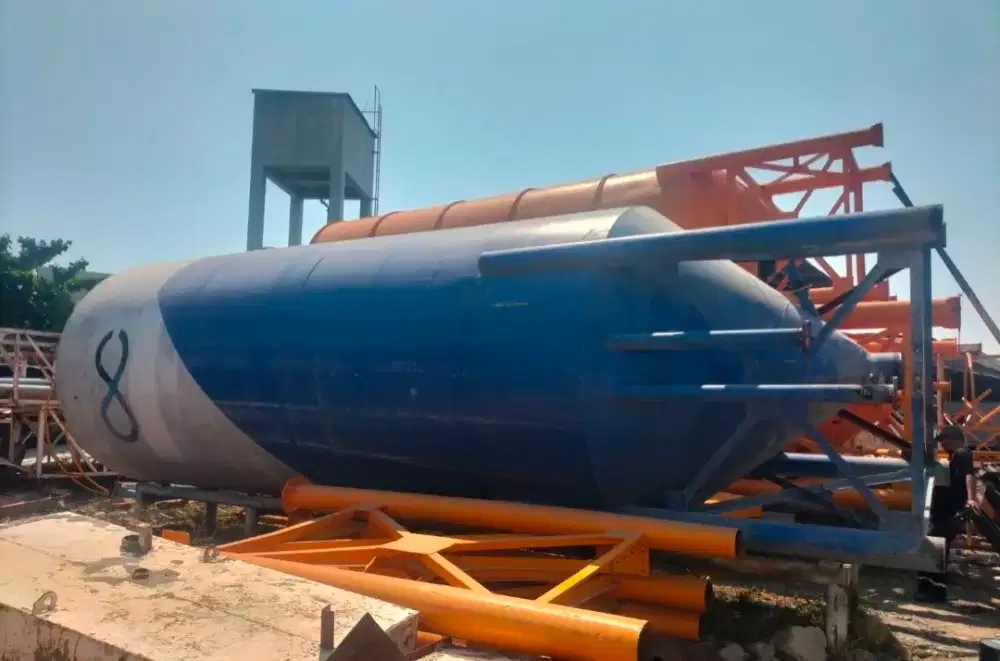 SILO SEMEN / FLY ASH kapasitas 60 ton