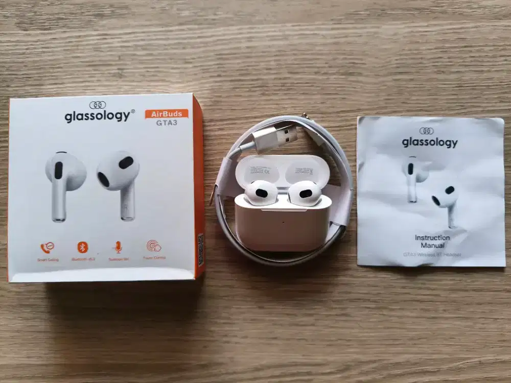 tws glassology airbuds gta3