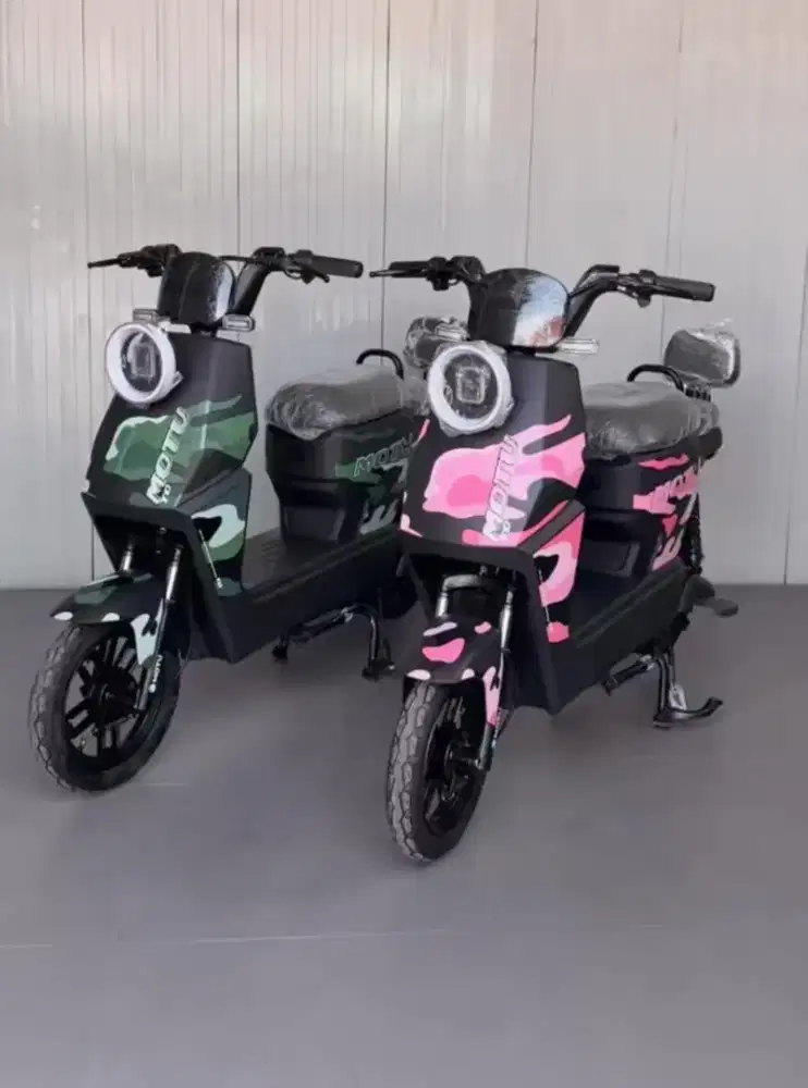 HOT PRODUK HARGA TERJANGKAU! SEPEDA LISTRIK MOTU T0 JARAK 42KM BRGRNSI