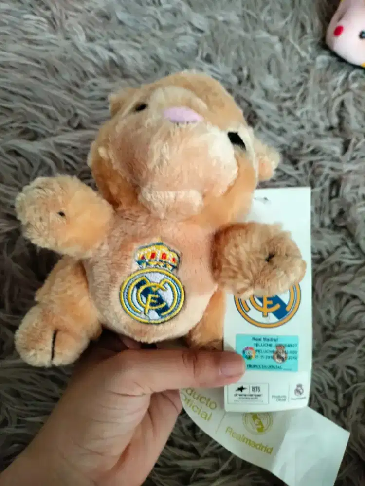 Boneka Real Madrid Peluche Ori lengkap tag