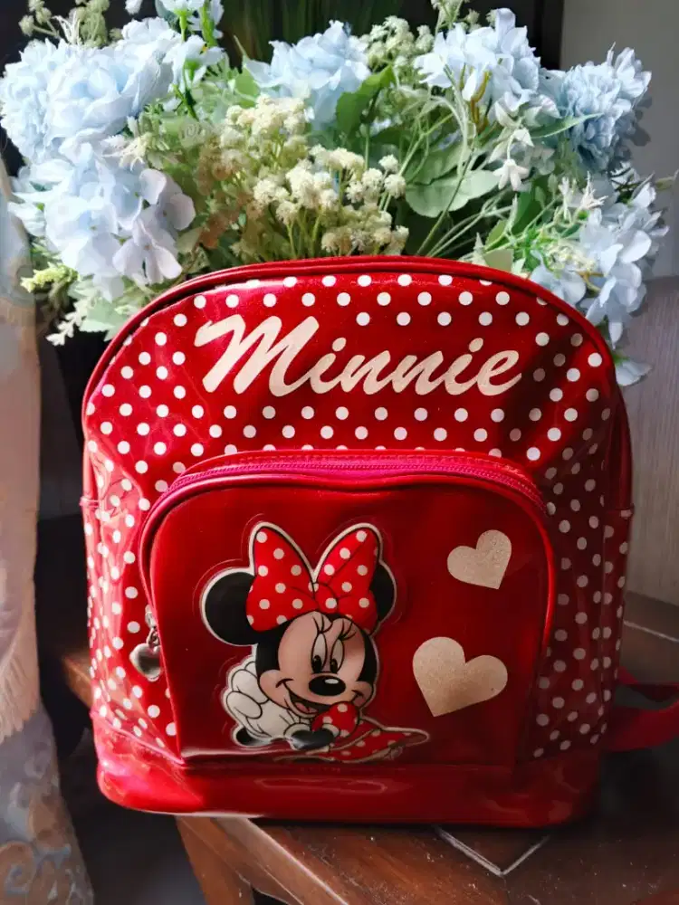 Minnie Mouse Red Backpack Ori