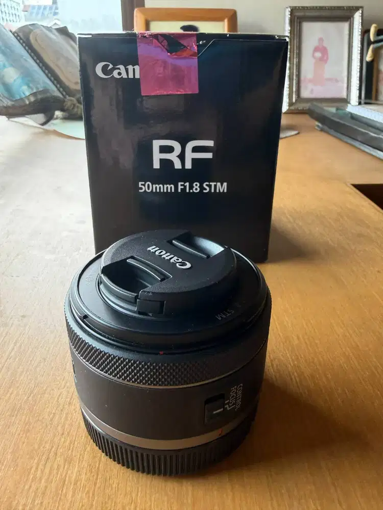 Canon RF 50mm f1.8 STM Lensa Lens Kamera Camera Mirrorless Resmi