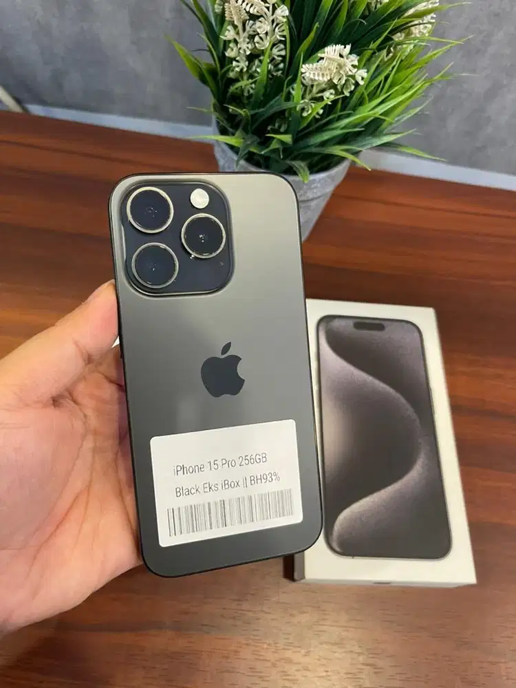Iphone 15pro 256 Black ex Ibox fullset