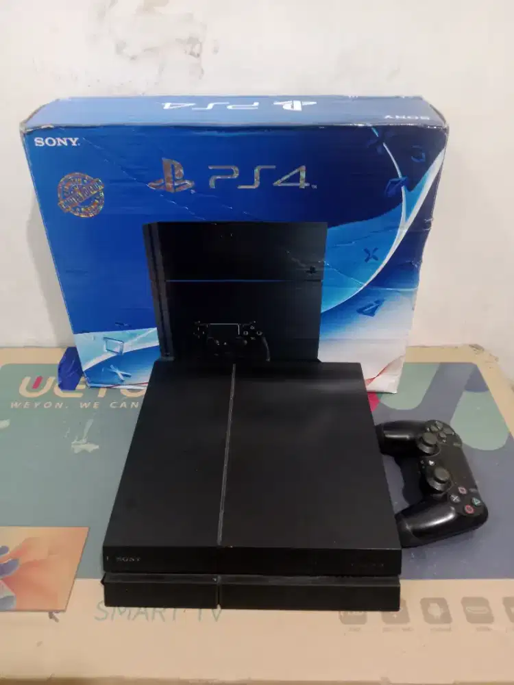 PS4 Seri 12 Murah Fullgame Fat Slim 500GB Pro 9 Hardisk Bekas 11 Seken