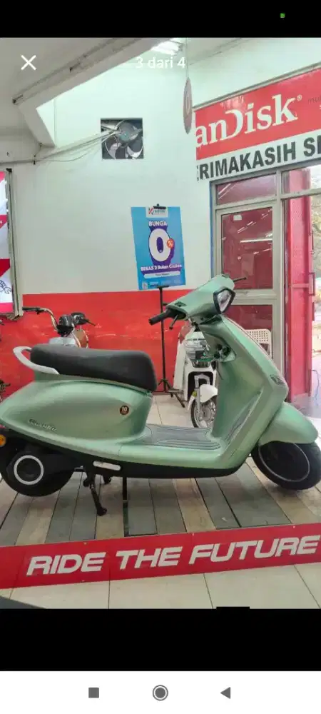 Uwinfly t78c vespa listrik murah meriah