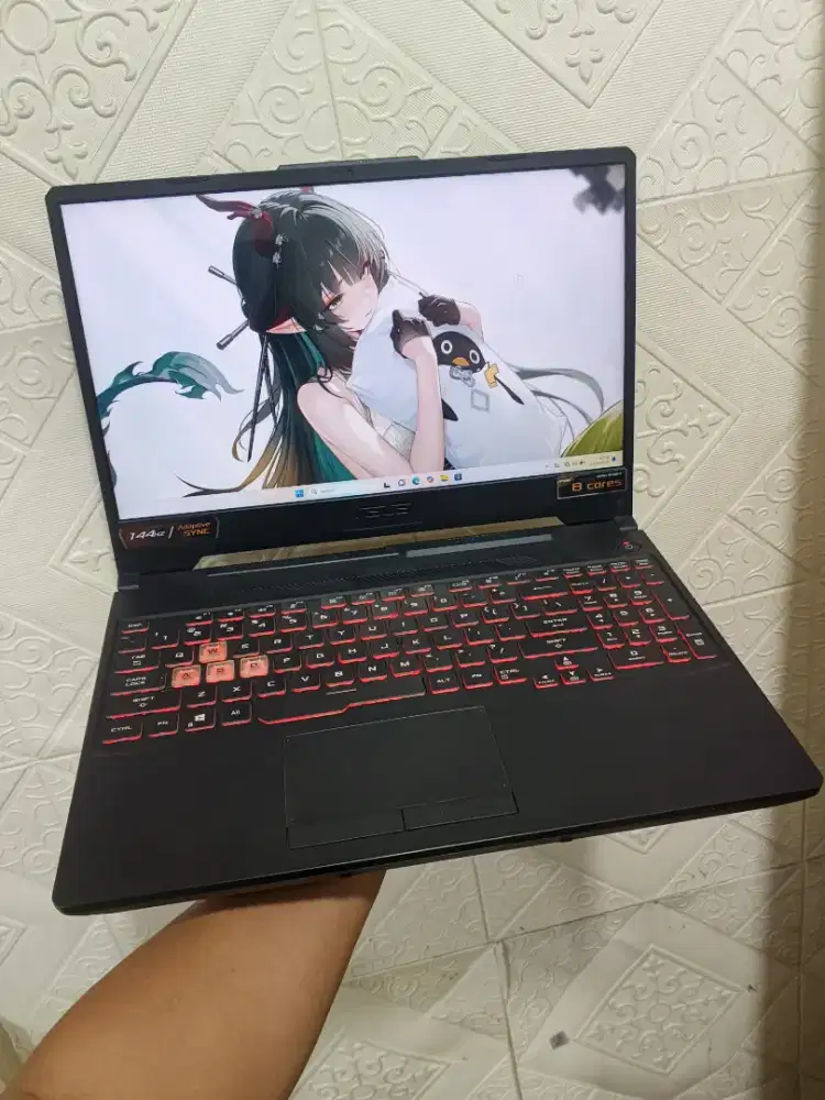 Laptop Asus TUF FA506QM Ryzen 9-5900HX RTX3060 6GB Ram 32GB Fullset