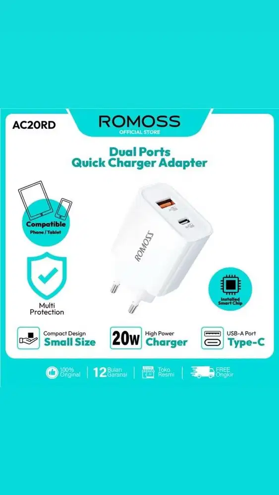 CHARGER ROMOSS 20W