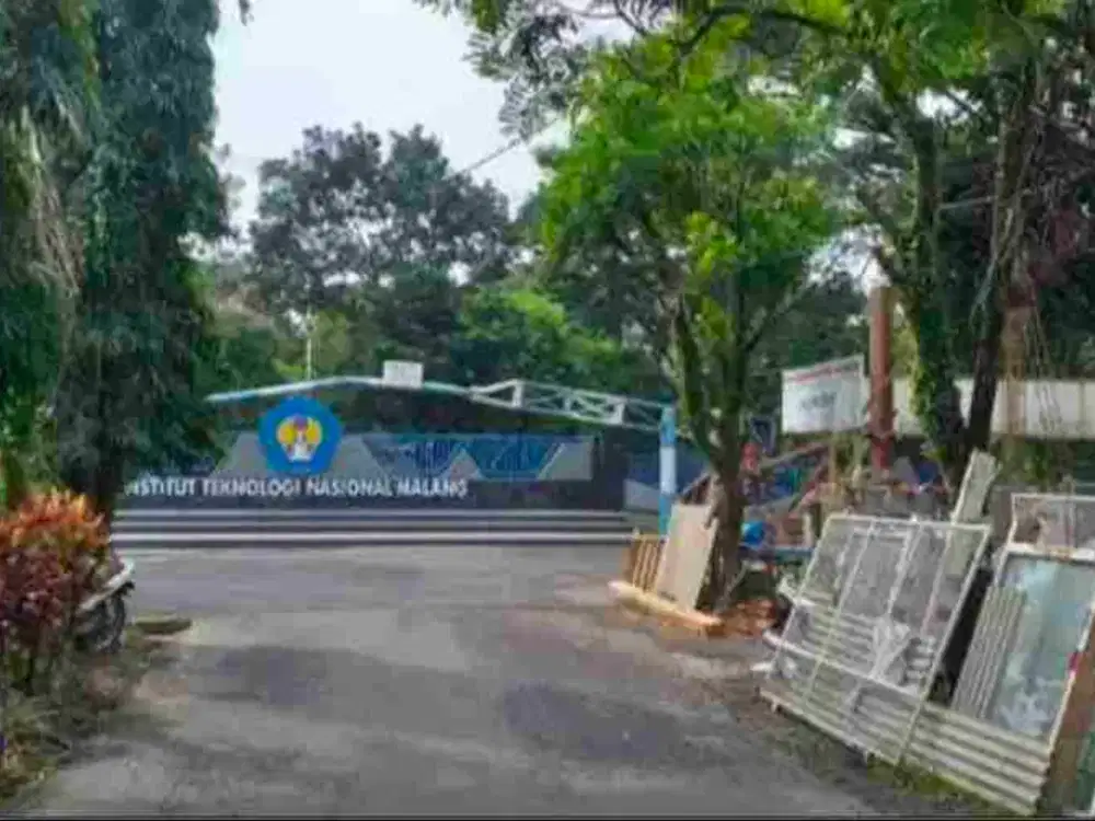 Tanah Depan Gerbang Kampus ITN Kota Malang