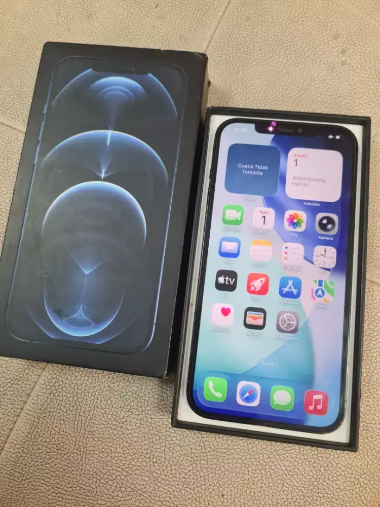 Iphone 12 promax 128gb fullset all operator