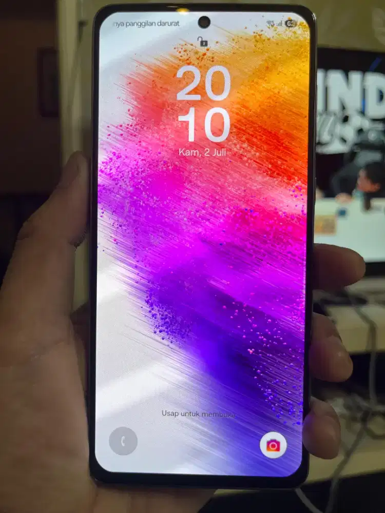 Samsung A73 8/256 LCD gantian