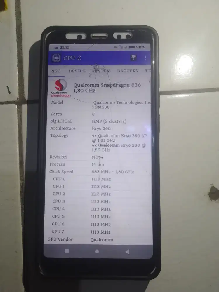 Redmi note 5 pro 3/32 minus