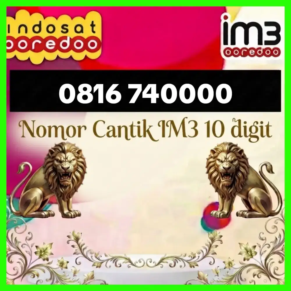Nomor Cantik Indosat Im3 super