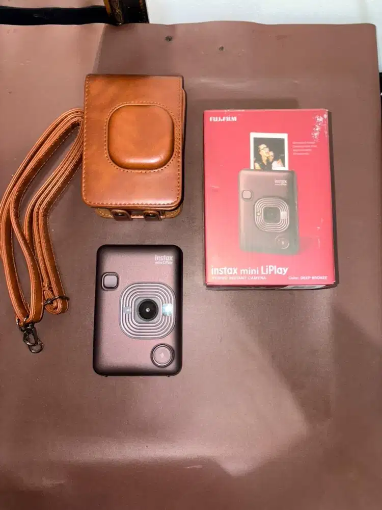 Kamera fujifilm (instax mini liplay) deep bronze