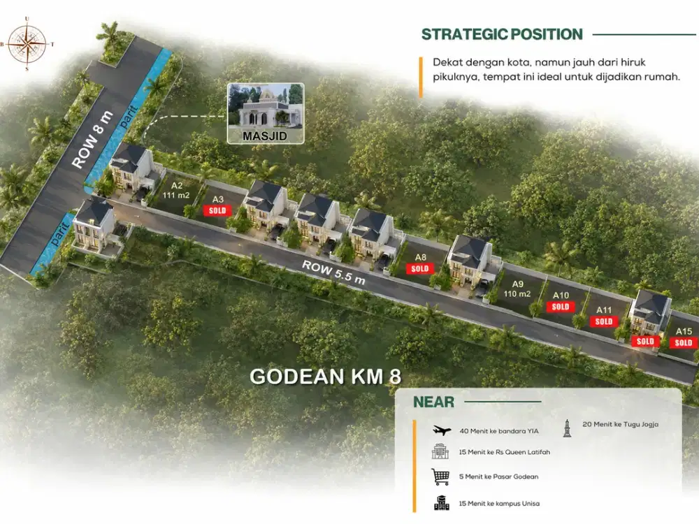 Bukan sekedar rumah ini adalah legacy 2 lantai dekat sekolah internasional