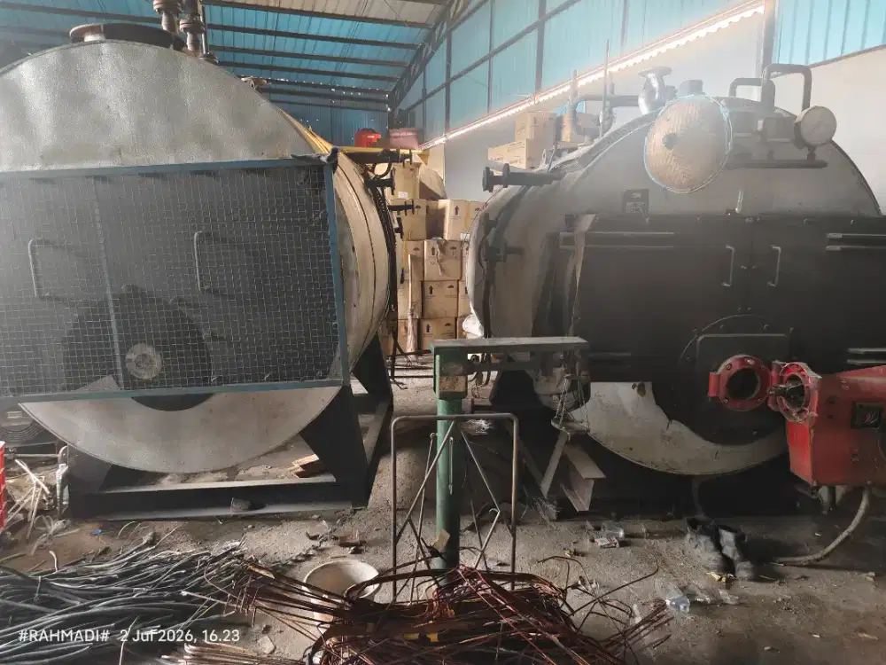 4 UNIT BOILER dijual BORONG