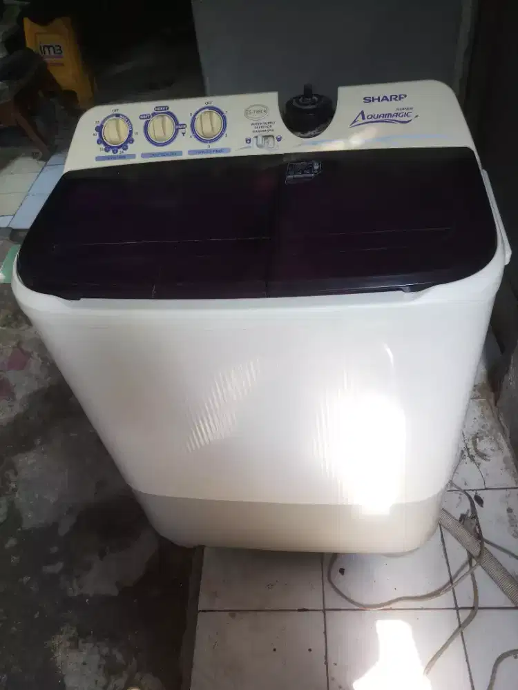 Mesin cuci sharp 8kg nokendala ya