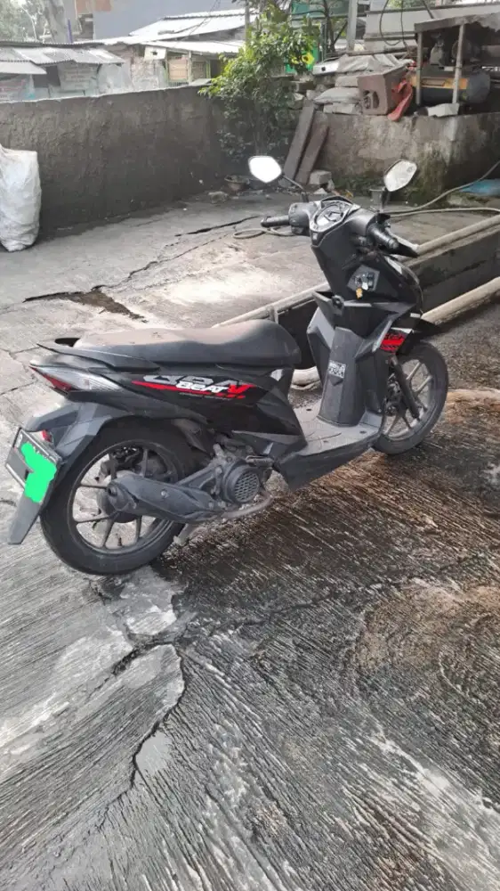 Honda beat 2021 warna hitam ex cewe