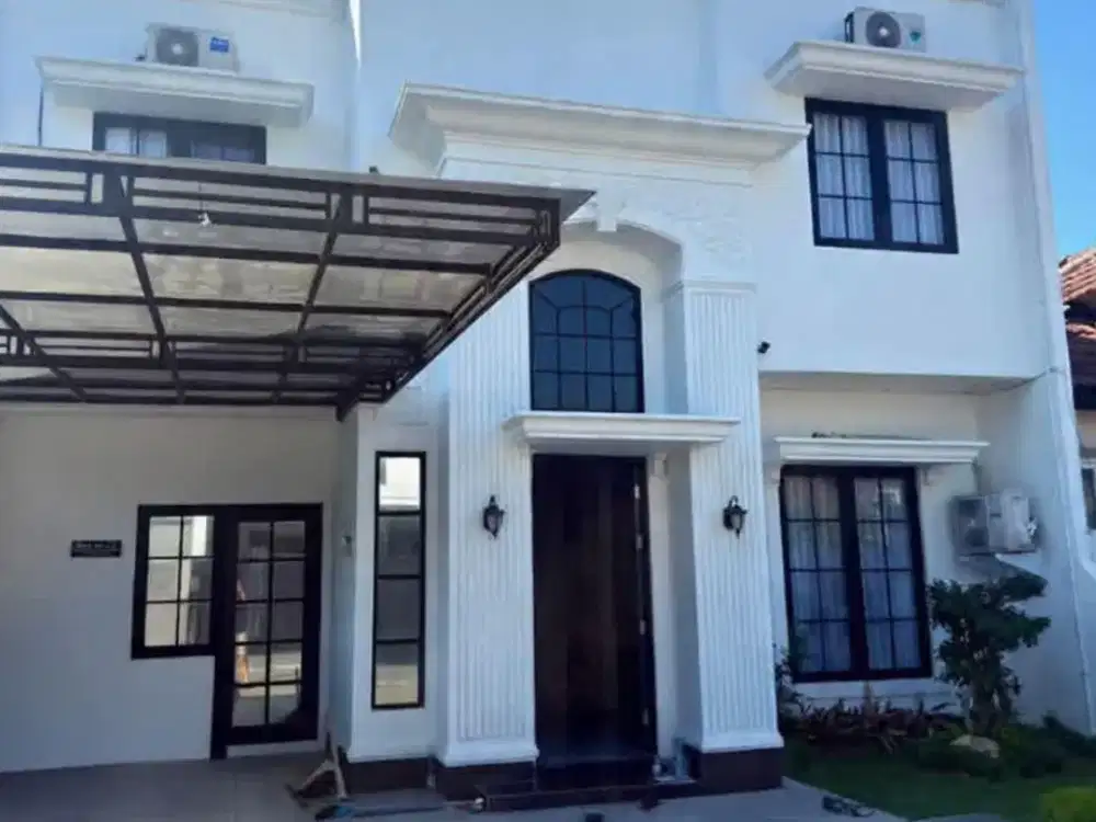 SEMI FURNISHED RUMAH HOOK CANTIK CITRA GARDEN SIDOARJO TENGAH KOTA. DEKAT MALL, PINTU TOL, BANDARA JUANDA, Dll