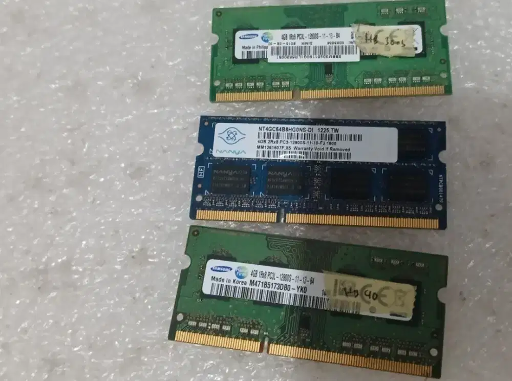RAM laptop DDR3L ddr3 4GB 1 keping