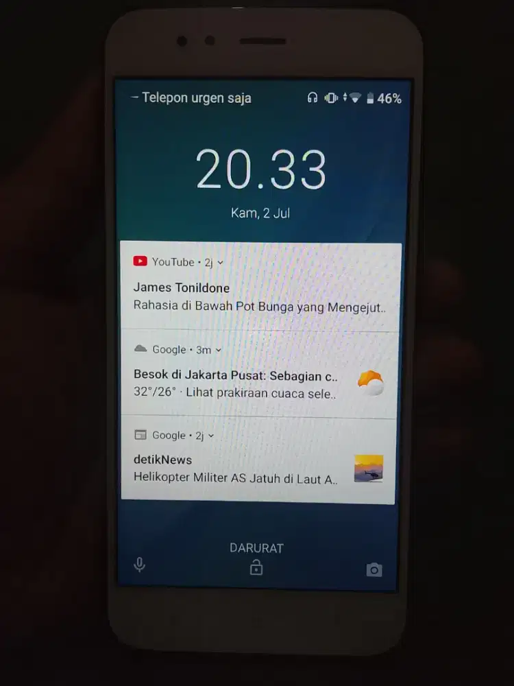 Di jual cepat xiaomi MI A1 RAM 4/64GB