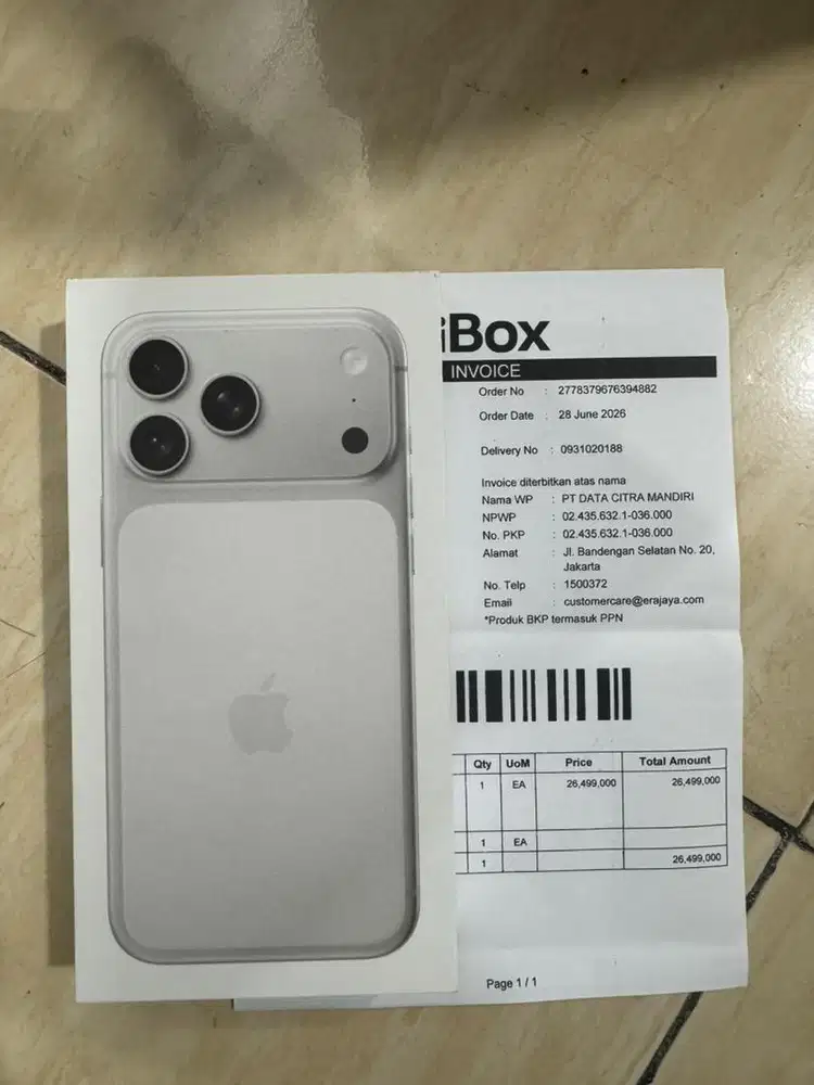 Iphone 17 pro max new  bnib