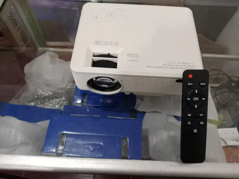 Proyektor Wireless 5500 Lumen Proyektor Hdmi BenQ Lcd Epson Seken Led