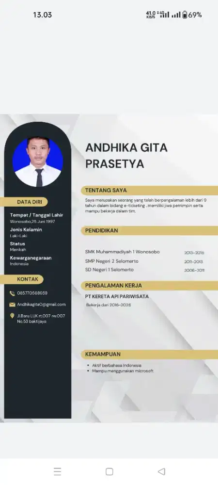Cari lowongan kerja driver