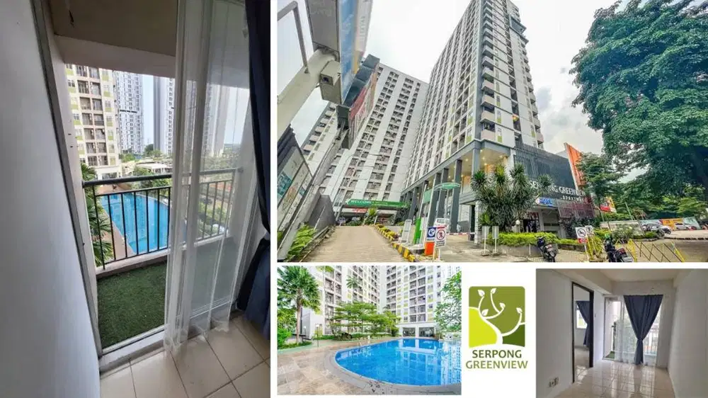Diswakan Apartemen Serpong Green View 2BR - NonFurnish