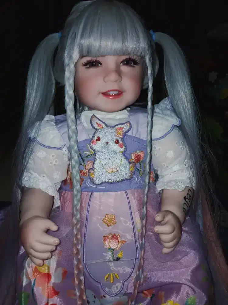 Boneka reborn cantik preloved
