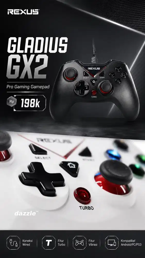 Pro Gaming Gamepad GX2 rexus