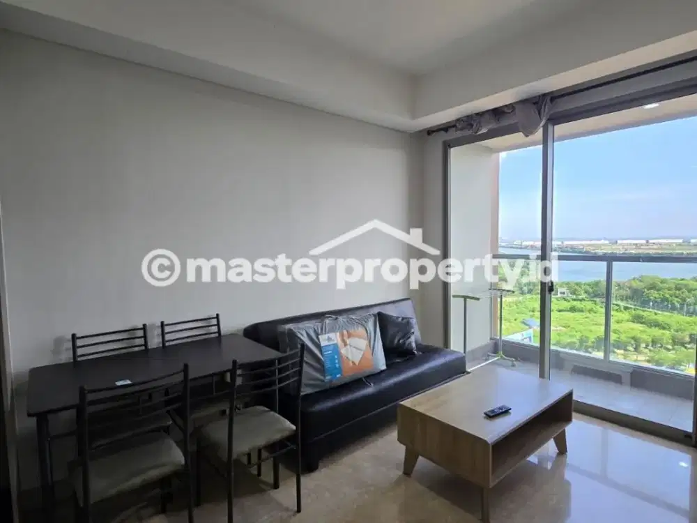 Dijual Apartemen Gold Coast 1BR, 51m2, Full Furnished, Sea View, Sertifikat