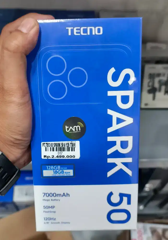 TECNO SPARK 50 4/128GB | ATLANTIS DAHSYAT
