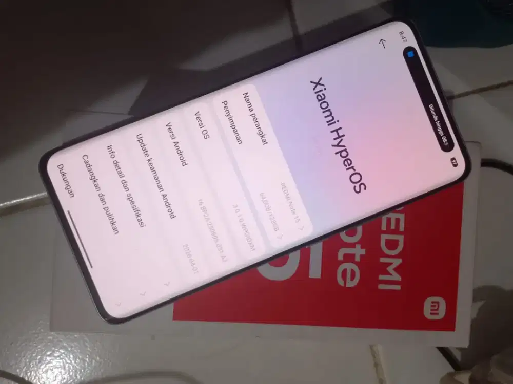 Redmi note 15 8/128gb fullset