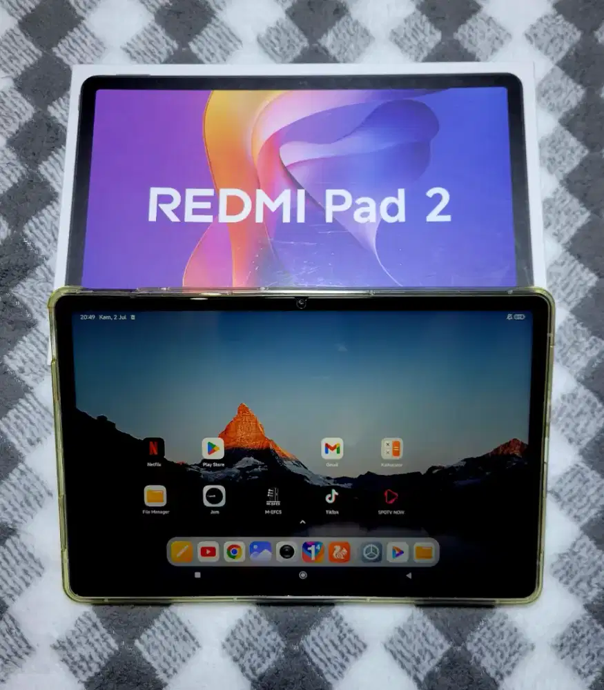 Xiaomi Redmi Pad 2 Gray Fullset Mulus