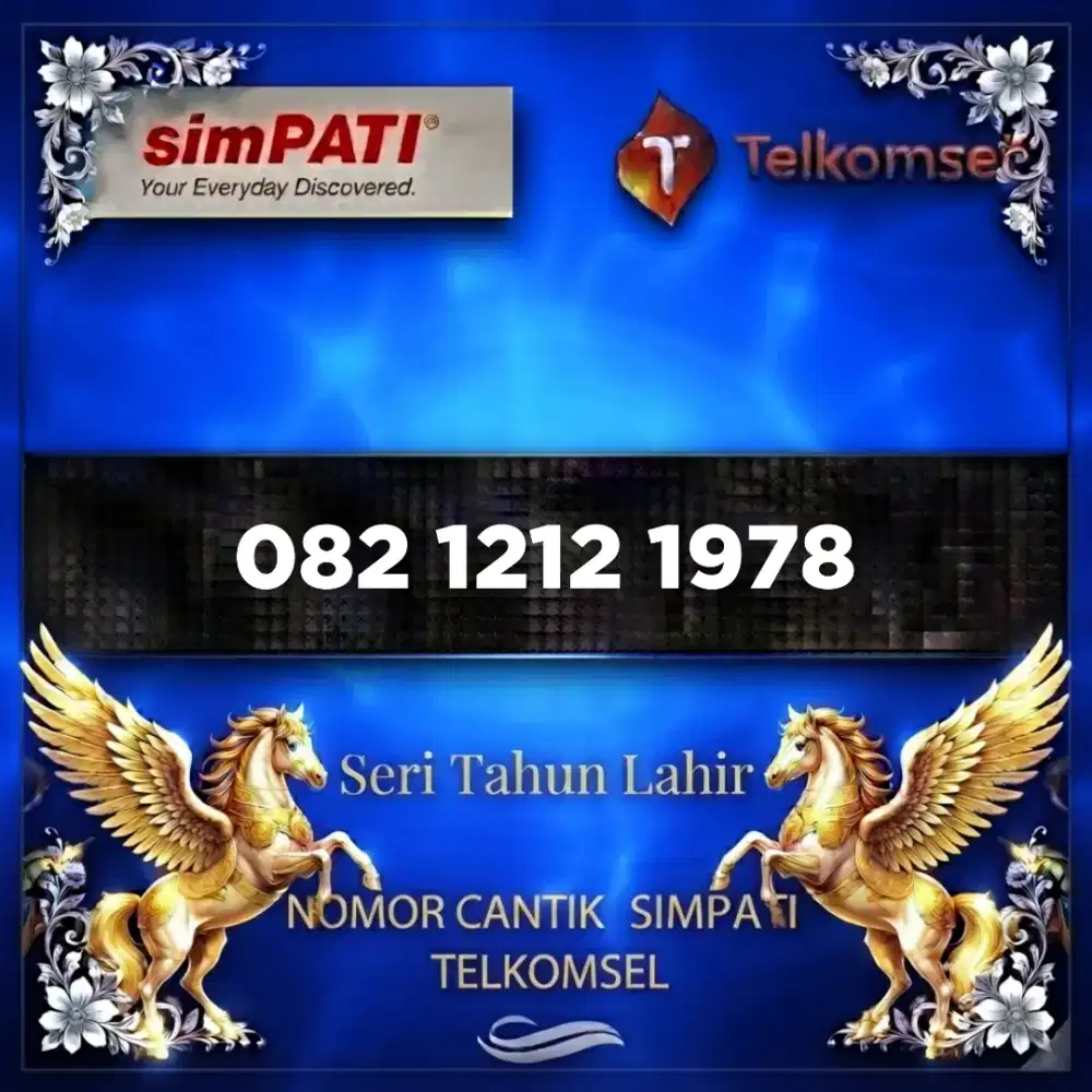 Nomor cantik simpati Telkomsel super