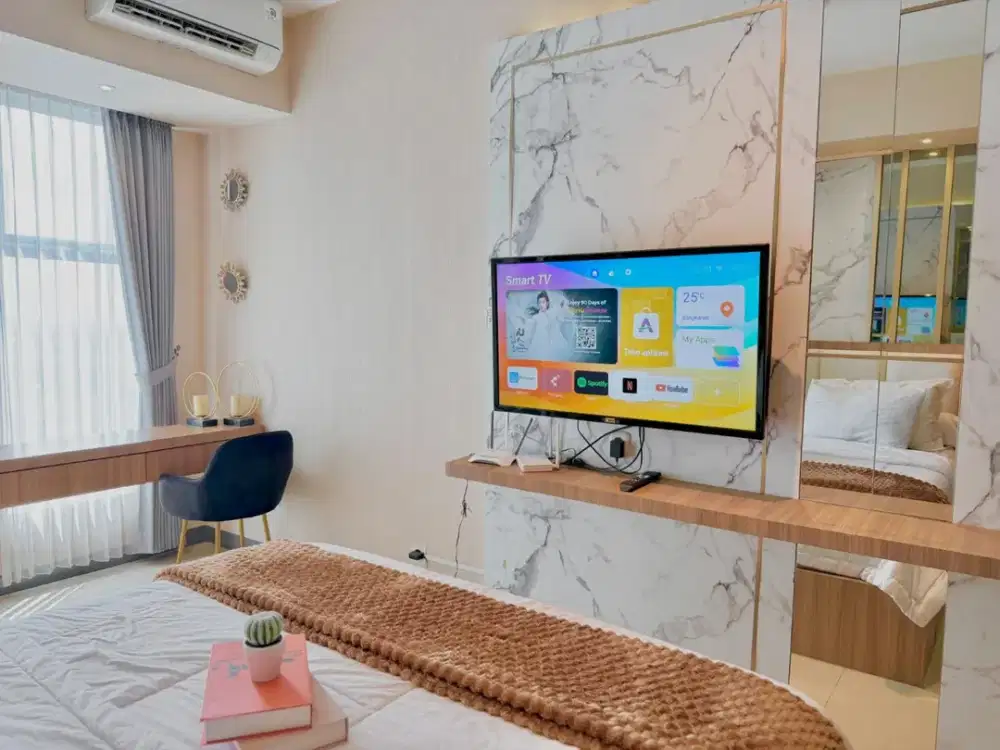 Sewa Harian Apartemen Benson 2BR full Furnish Pakuwon Mall 700K/Hari