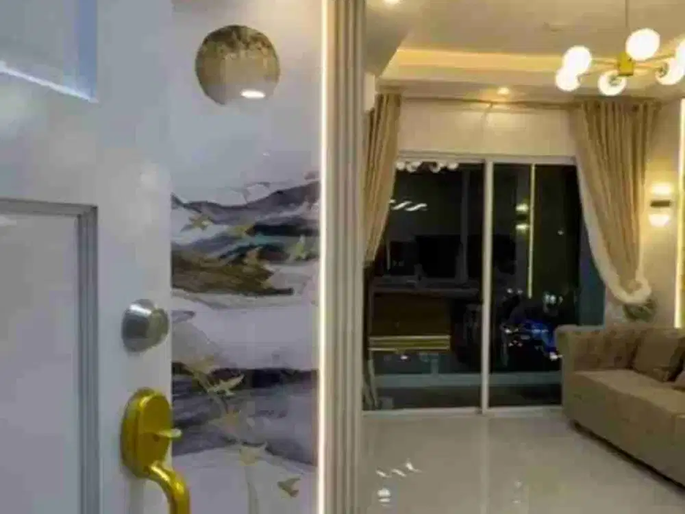 dijual cepat baru renov Apartemen City home gading river view tower manhattan