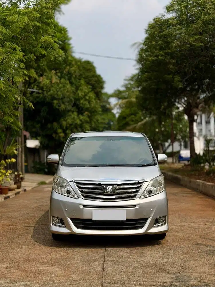 [Harga Cash Nego] Alphard G ATPM 2012 Silver