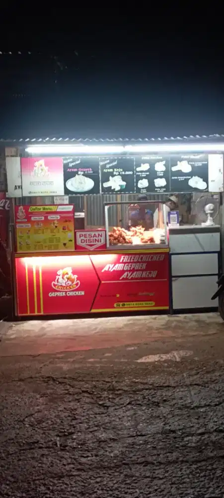 jualan chiken geprek