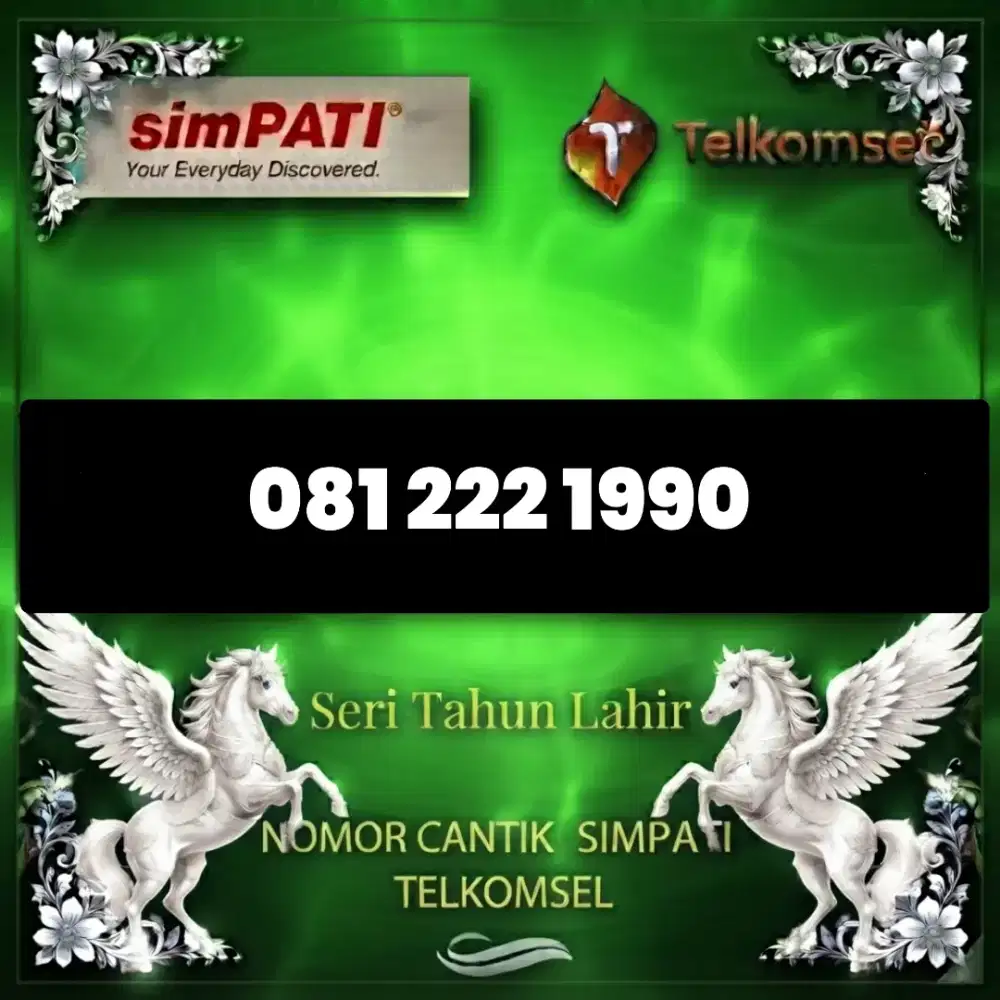 Nomor cantik simpati Telkomsel super